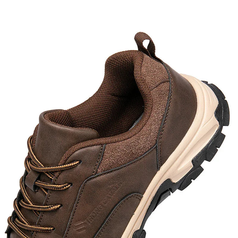 Leder Wasserdichte Herren Casual Laufschuhe