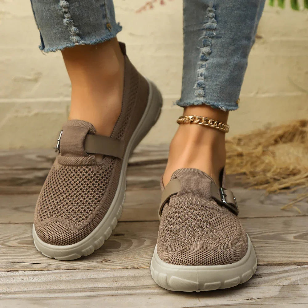 Baskets sans lacets respirantes et confortables pour femme