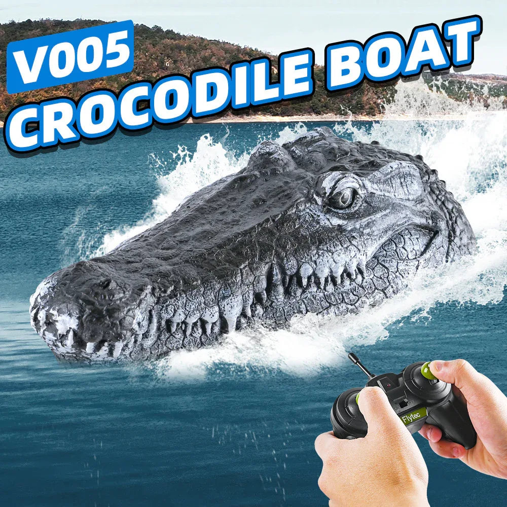 Simuliertes Krokodilkopf Ferngesteuertes Wasserboot-Spielzeug