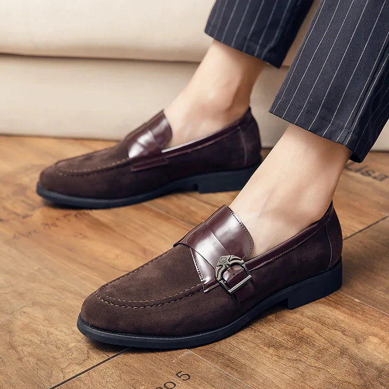 Elegante Britische Loafer Für Herren