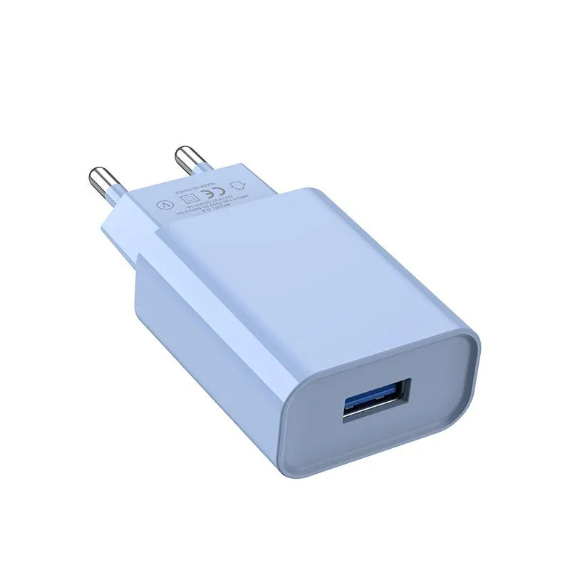 Chargeur USB QC3.0, prise UE
