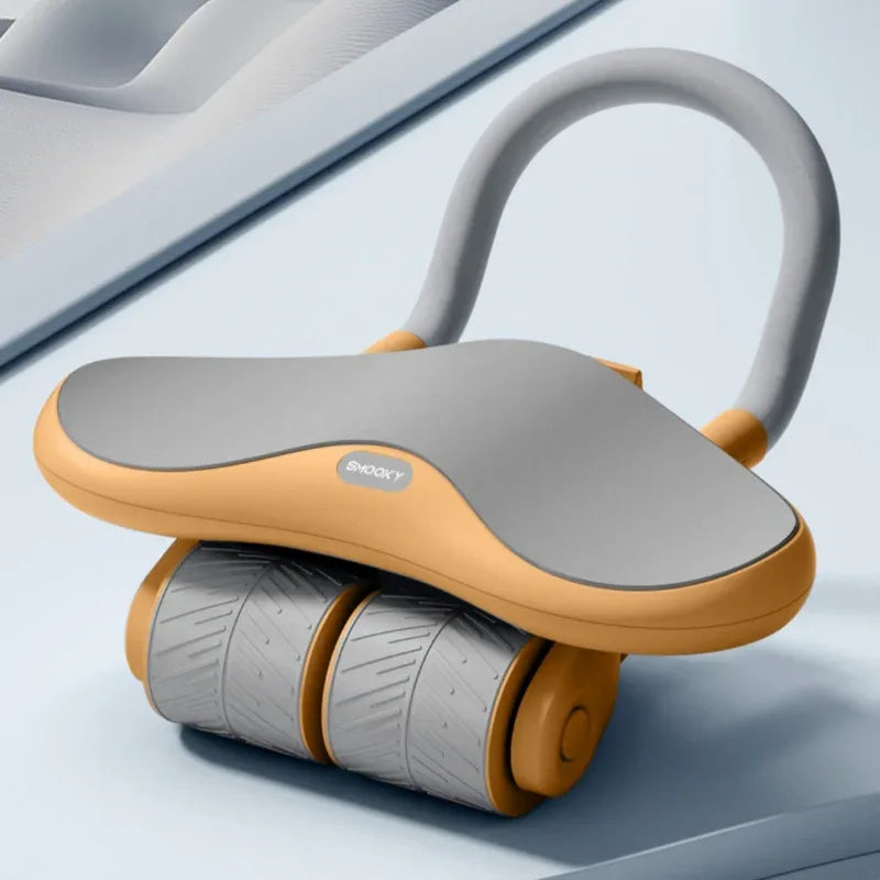 Support de coude trois roues abdominal automatique pour le fitness à domicile