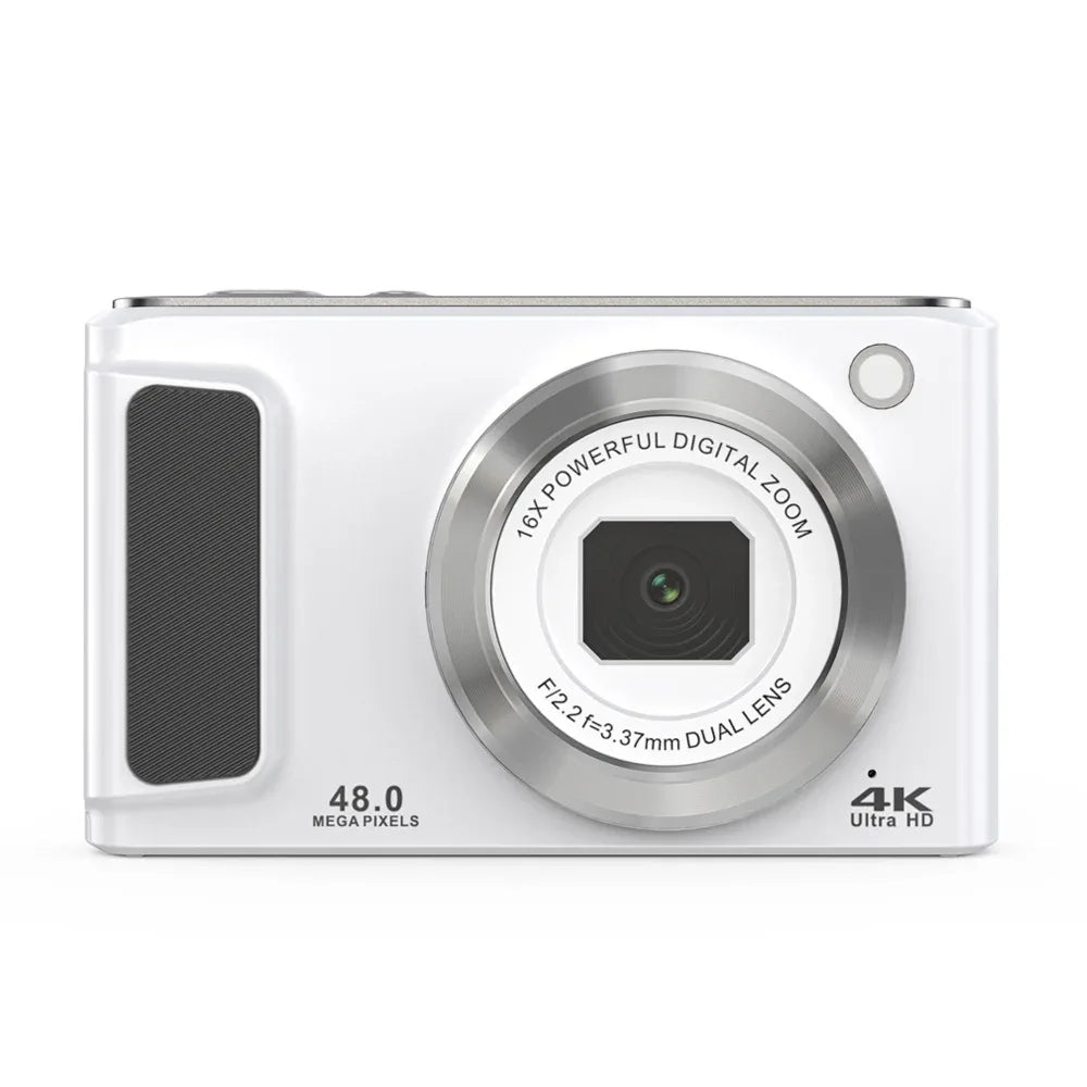 Appareil Photo Numérique 4K HD Double Caméra Avant Et Arrière