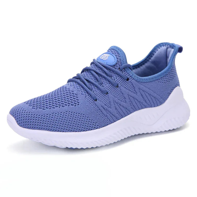 Chaussures de sport décontractées en tissu pour femme