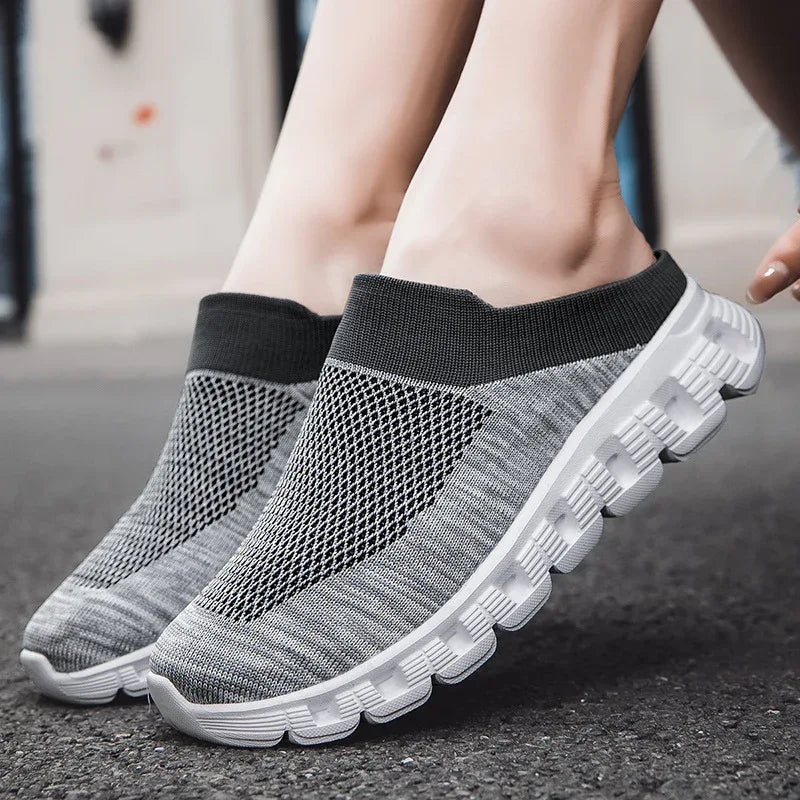 Flyknit Slipper Atmungsaktive Trendige Freizeitschuhe