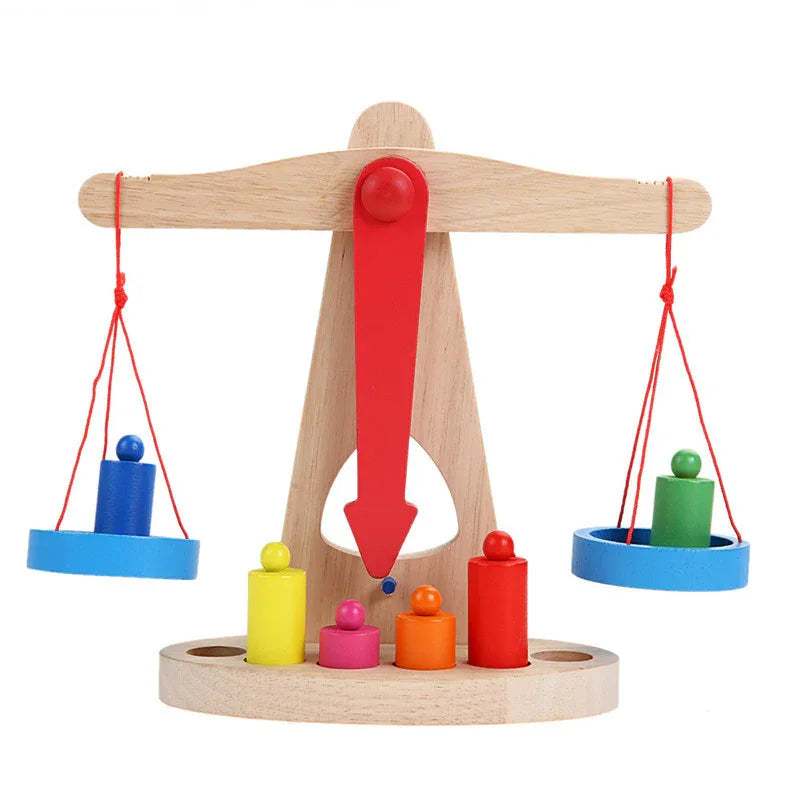 Holzwaage Lernspielzeug Für Kinder