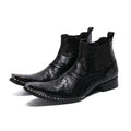 Herren Britische High-Top-Schuhe Sommer Atmungsaktive Chelsea Boots
