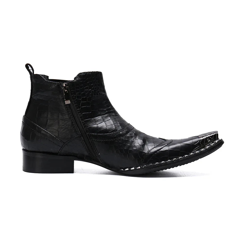Herren Britische High-Top-Schuhe Sommer Atmungsaktive Chelsea Boots