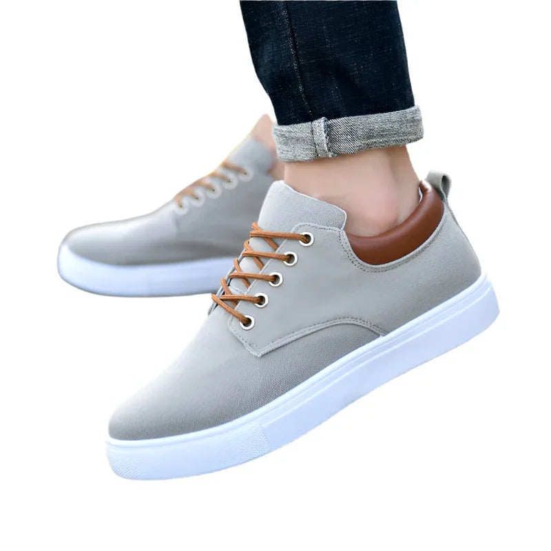 Chaussures Sneakers Tendance en Toile pour Hommes