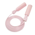 Corde à sauter de fitness en PVC avec câble métallique en acier