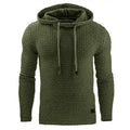 Herren gestrickter warmer Kapuzenpullover