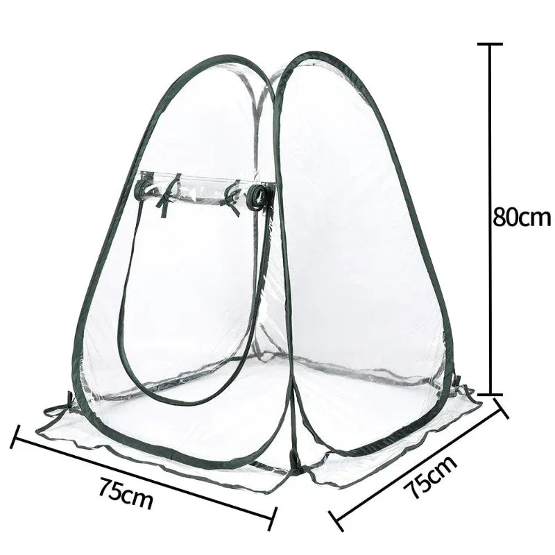 Small Portable Outdoor Garden Plants And Flowers Antifreeze Greenhouse