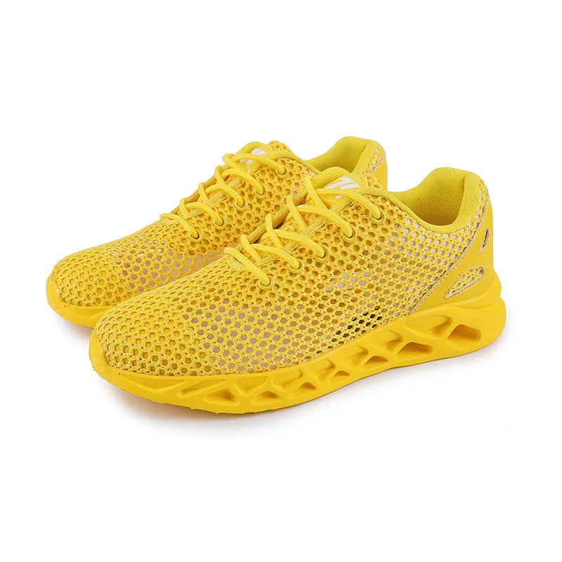 Chaussures de sport décontractées en maille respirante pour hommes