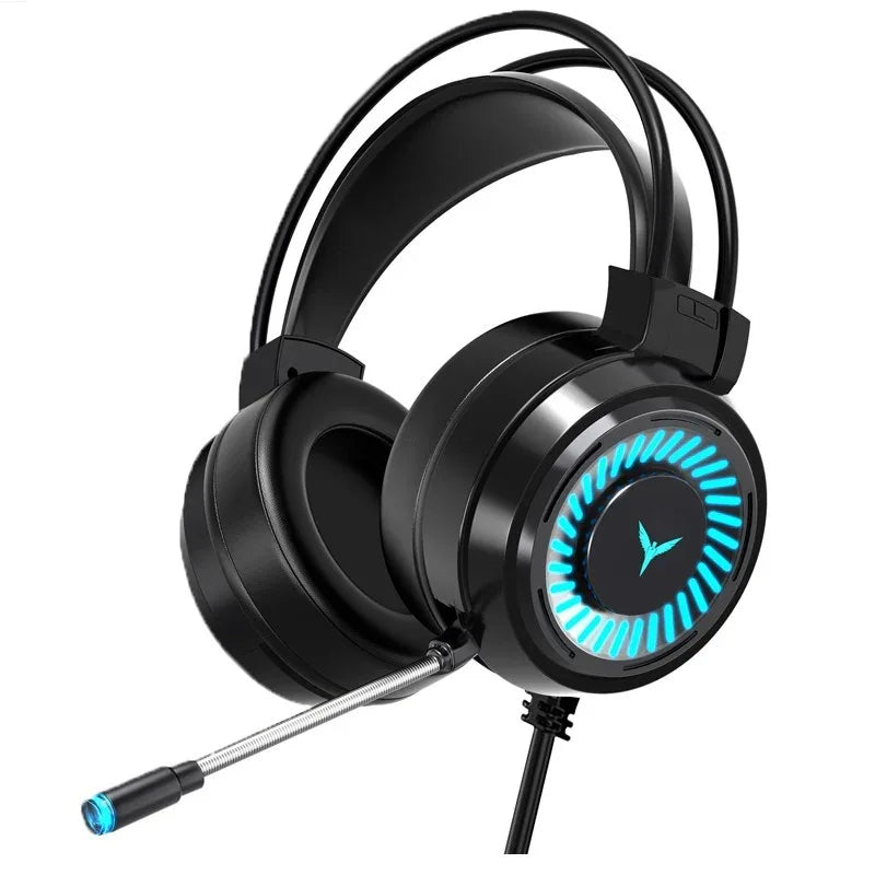 Casque de jeu King G60 filaire 7.1 pour ordinateur et console
