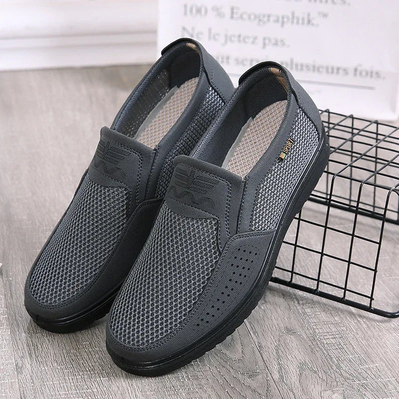 Chaussures décontractées pour hommes en maille respirante