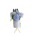 Fleurs artificielles décoratives séchées romantiques
