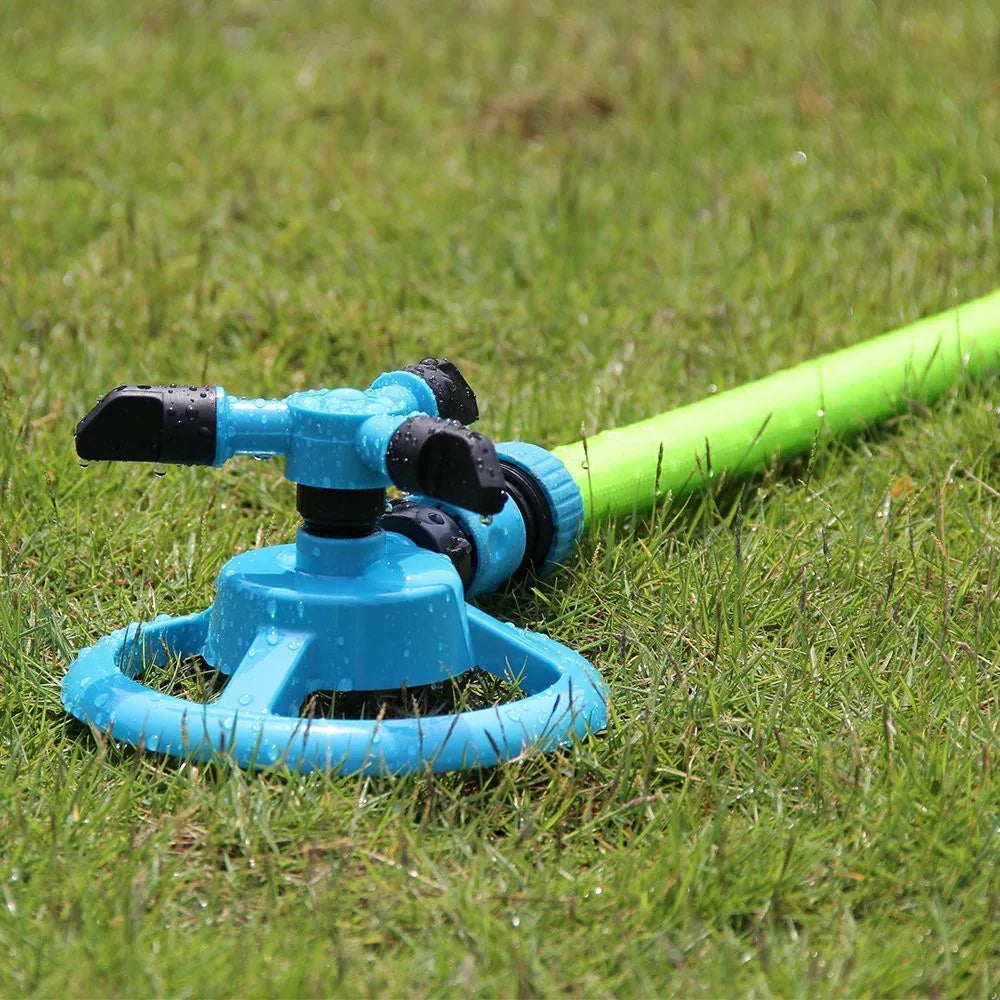Arroseur de jardin automatique triple rotatif