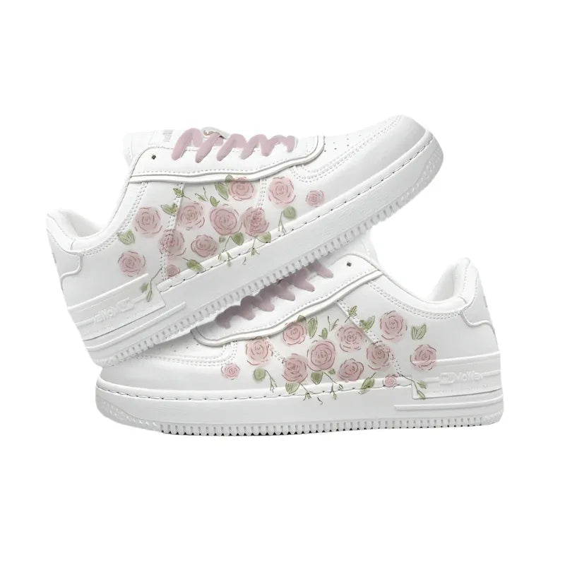 Weiße Schuhe Mädchen Frühling Sneakers