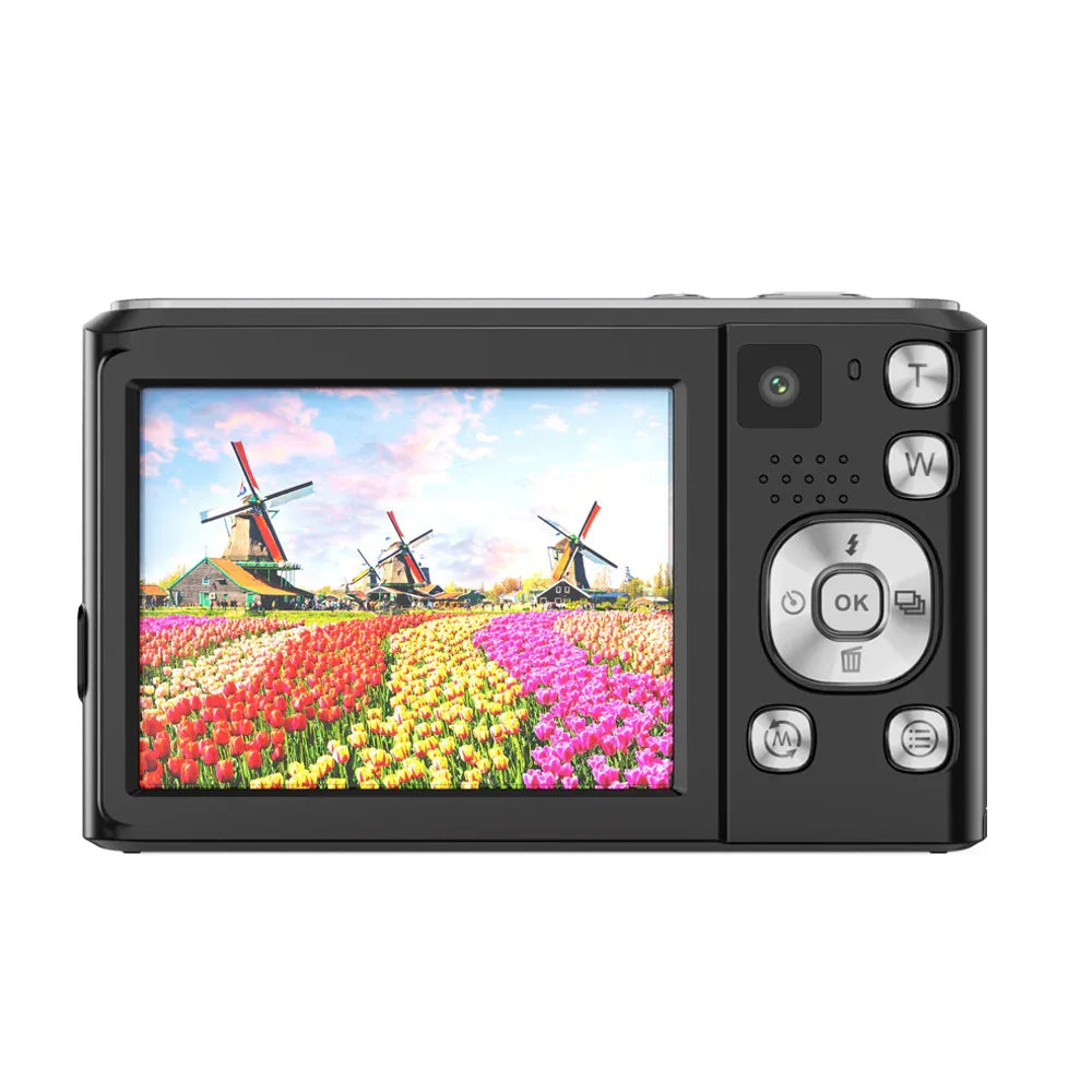 Appareil Photo Numérique 4K HD Double Caméra Avant Et Arrière