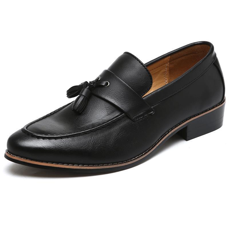 Britische Retro Slipper Quasten Loafer für Herren