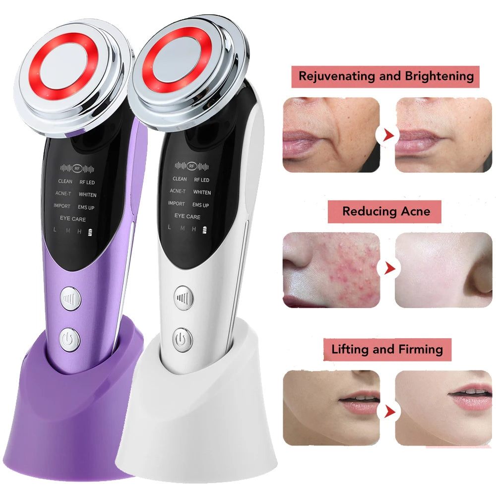 Appareil de Lifting Facial EMS 7 en 1