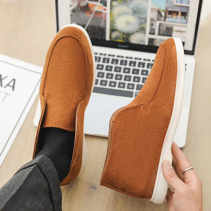 Business- und Freizeit-High-Top Atmungsaktive Martin Boots für Herren