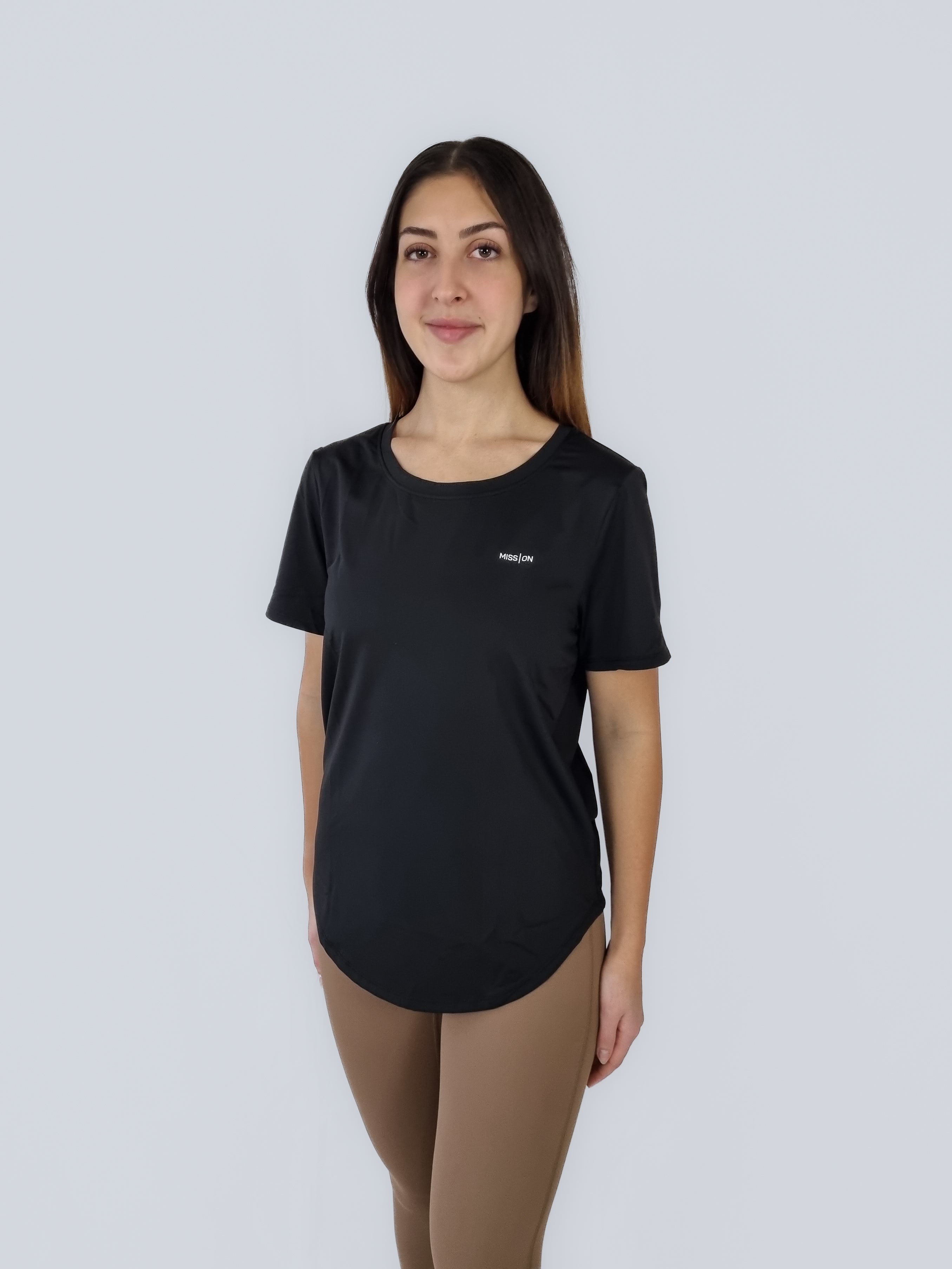 T-shirt MISS À BORD ARRONDI