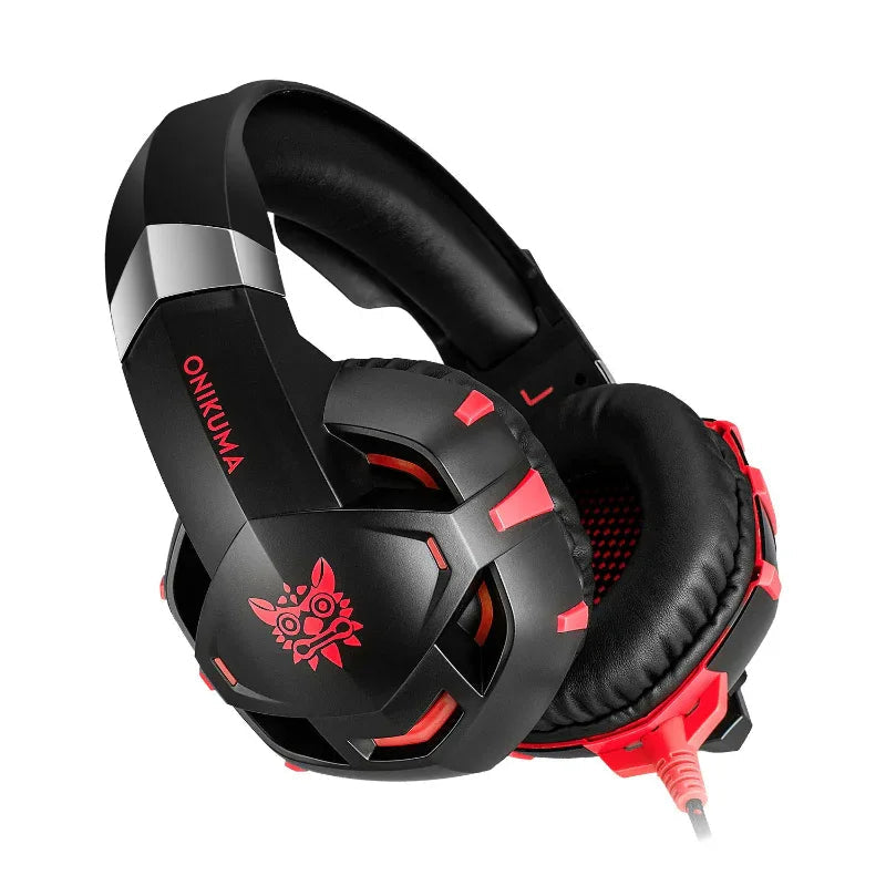 Casque de jeu filaire lumineux K2PRO pour ordinateur PC portable Ps4 Xbox One Nintendo Switch