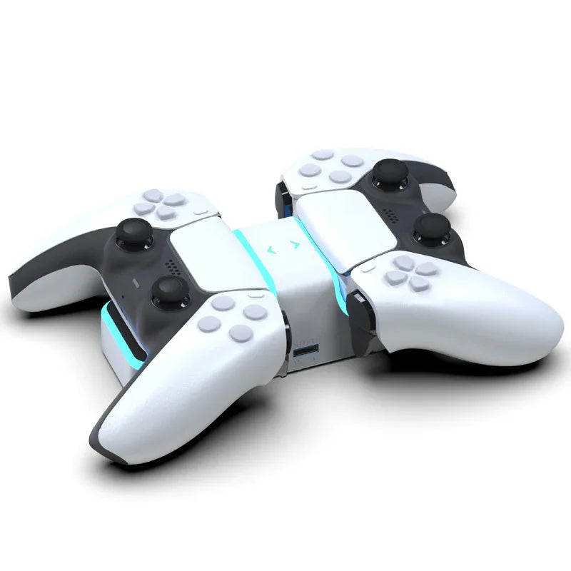 Double chargeur de manettes de console PS5
