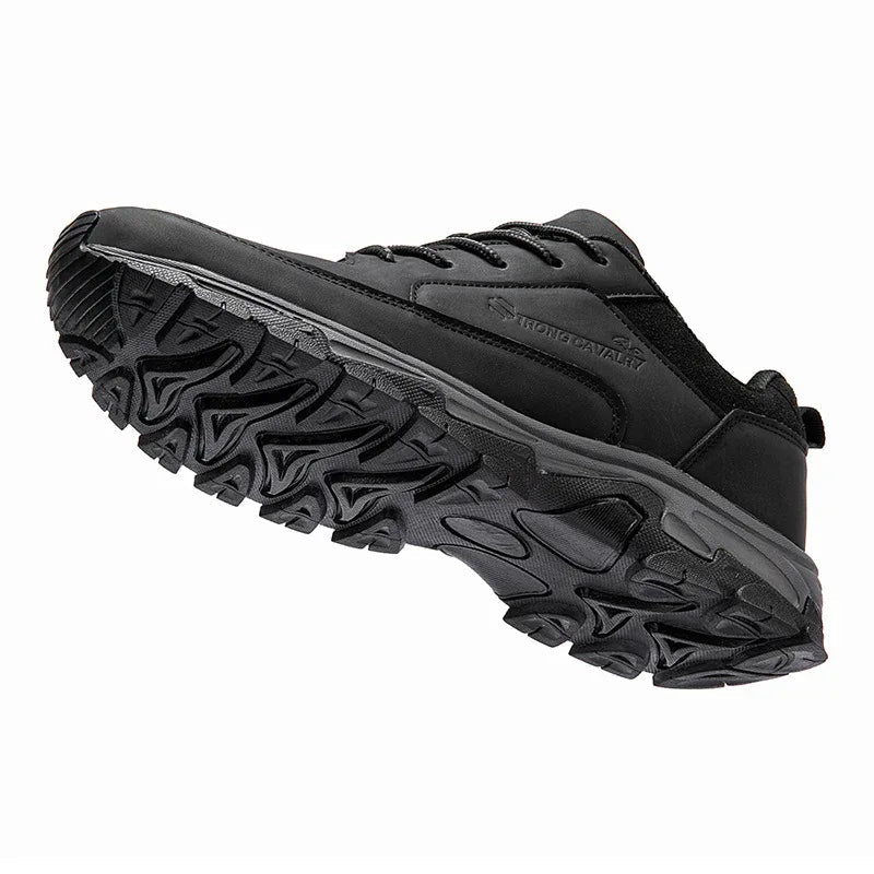 Leder Wasserdichte Herren Casual Laufschuhe