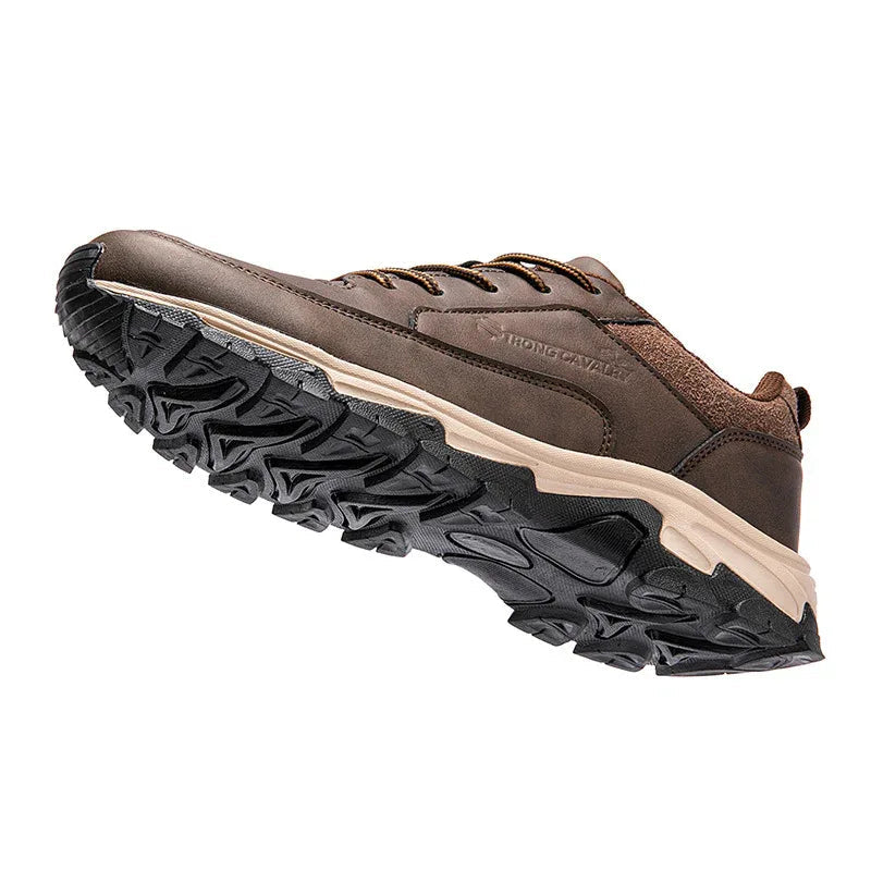 Leder Wasserdichte Herren Casual Laufschuhe