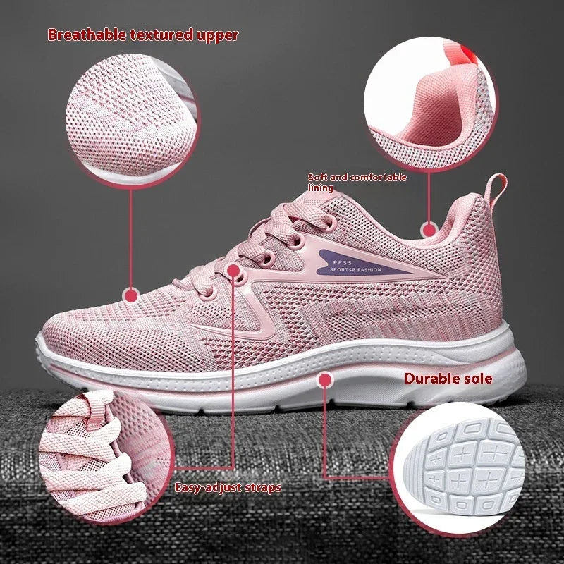 Chaussures de course de sport d'extérieur souples pour femmes