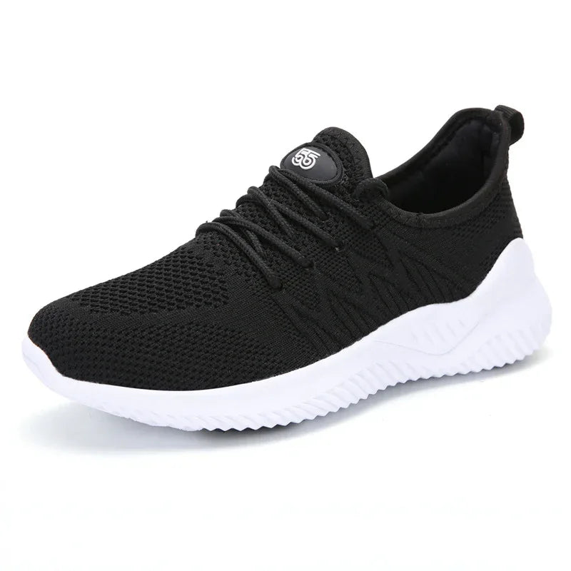 Chaussures de sport décontractées en tissu pour femme