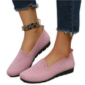 Freizeit-Mesh-Flats, Schuhe, Mode, einfarbig, runde Zehen, Loafer, gemütliche Lazy-Schuhe für Damen