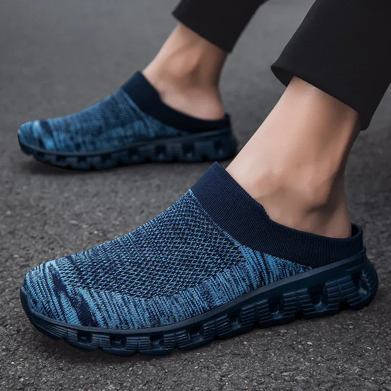 Flyknit Slipper Atmungsaktive Trendige Freizeitschuhe