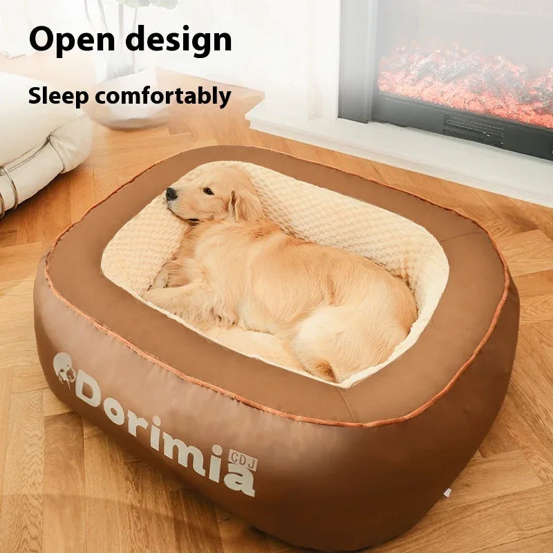 Winterwarmer Zwinger Haustier Hund Katze Bett mit abnehmbarem und waschbarem Boden