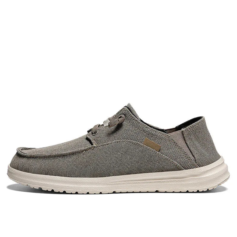 Herrenschuhe Freizeit-Segeltuch-Slipper