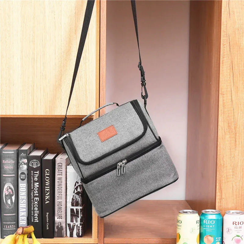 Isolierte wasserdichte Aluminiumfolie Oxford-Stoff Aufbewahrungs-Mummy-Eltern-Wickeltasche