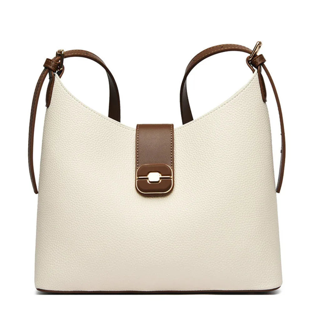 Sac à main élégant en cuir PU passe-partout pour femme
