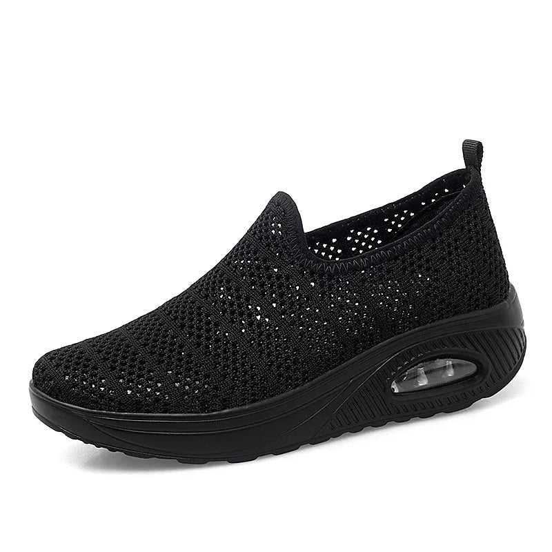 Damenschuhe Fly-Knit Atmungsaktive Outdoor-Sneaker