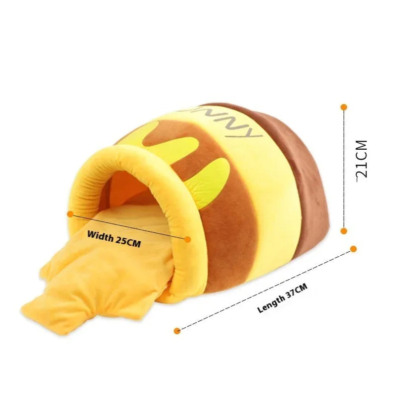 Bienenstock Katzenbett Haustier warmes Hundebett