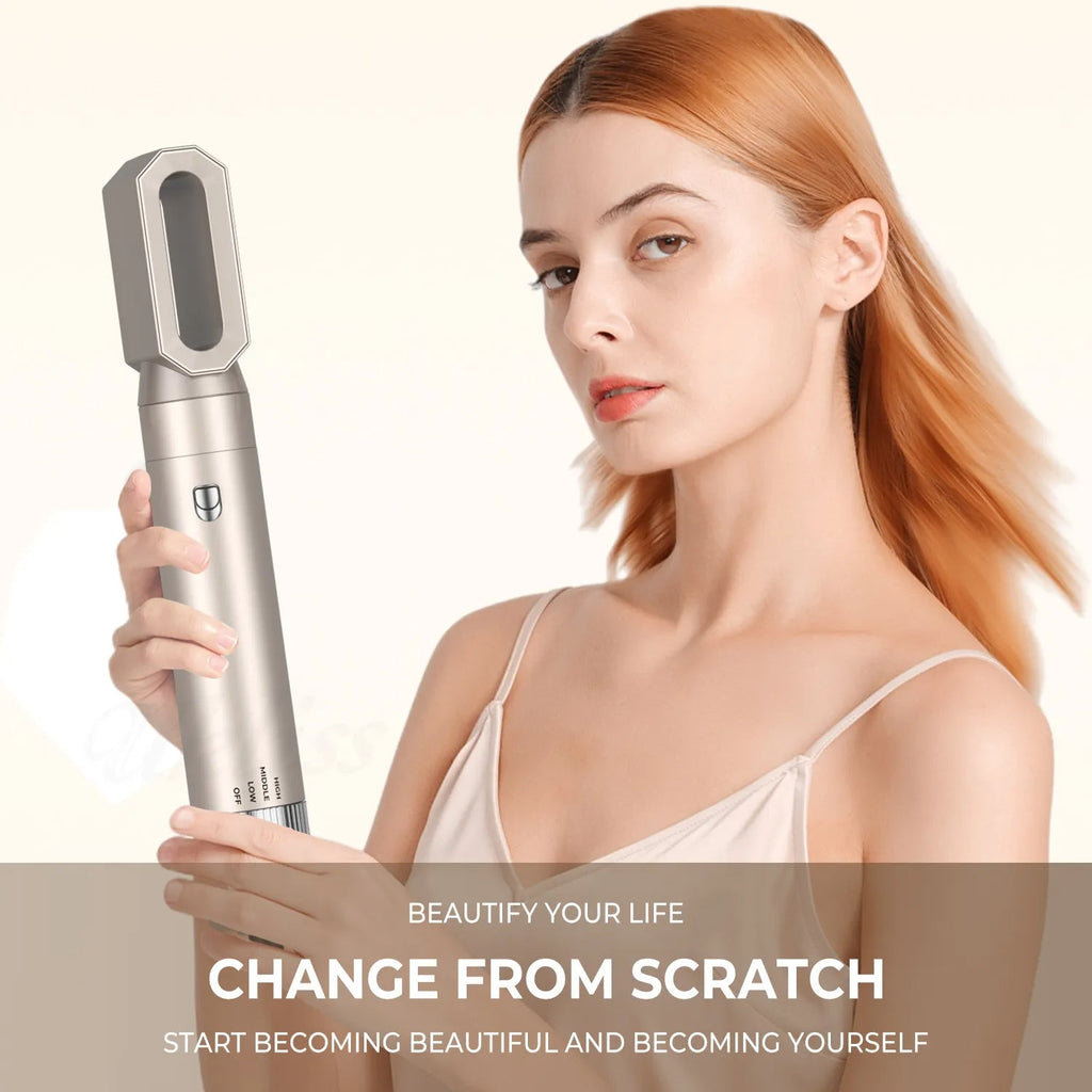 Brosse soufflante 6 en 1 avec ioniseur et tête détachable