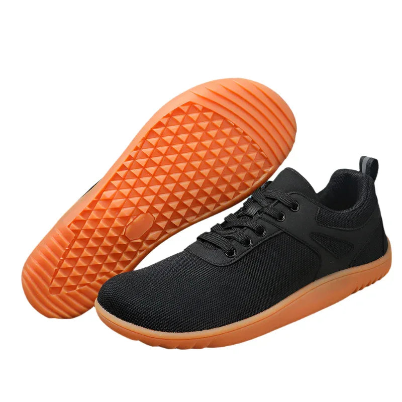 Chaussures de course de sport respirantes à bout large pour hommes