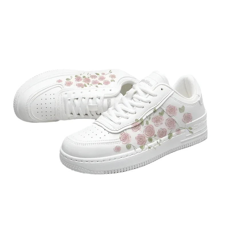 Weiße Schuhe Mädchen Frühling Sneakers