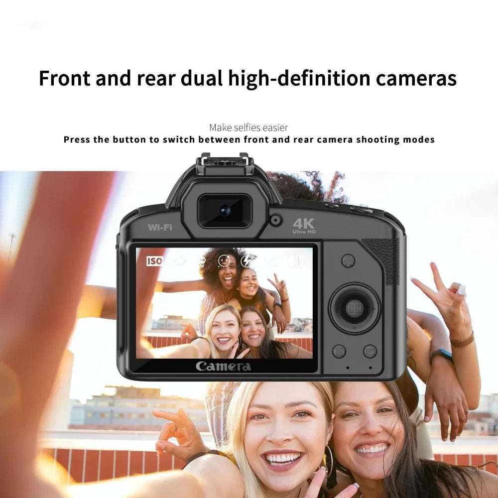 D5 64 Megapixel HD-Bildschirm WLAN Digitalkamera 4K Nachtsicht