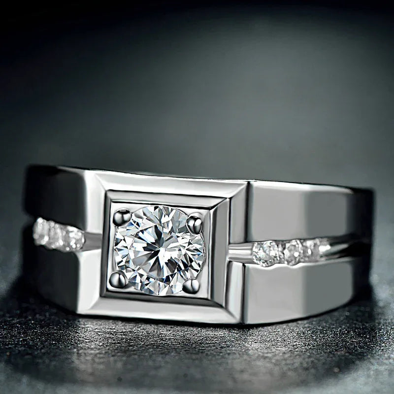 Herrenring aus Sterlingsilber