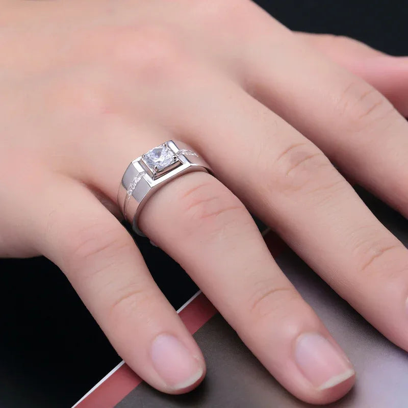 Herrenring aus Sterlingsilber