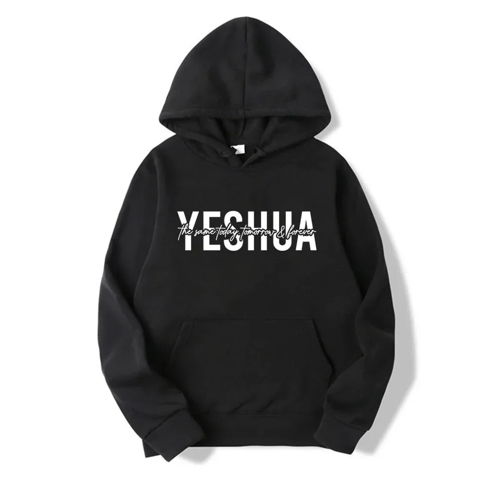 Sweat à capuche religieux chrétien Yeshua pour femme