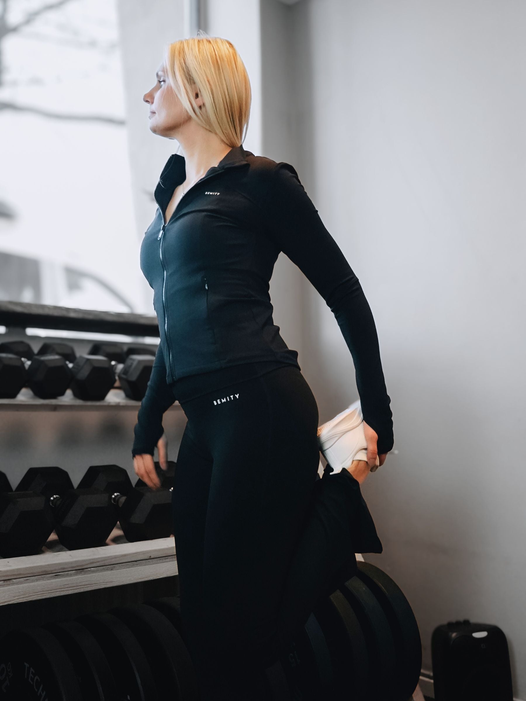 BEMITY Veste d'entraînement Shape