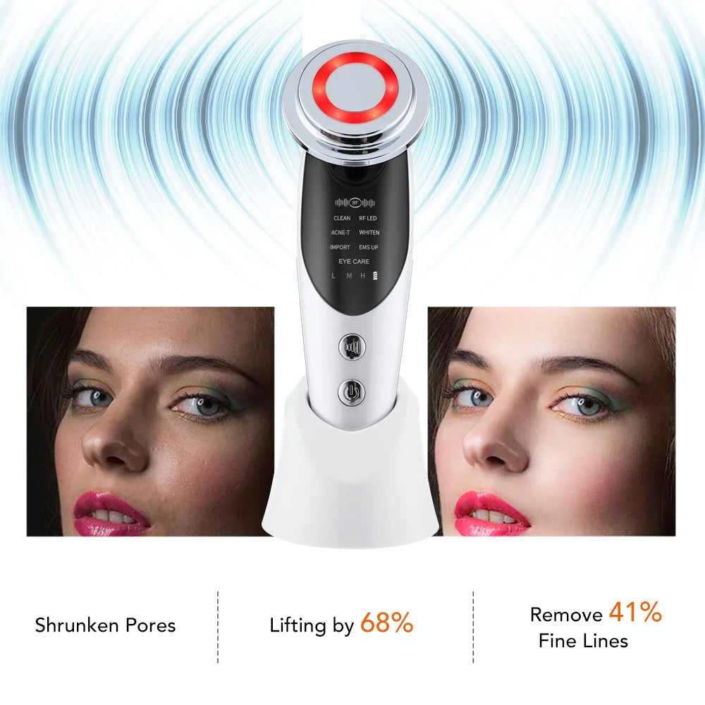 Appareil de Lifting Facial EMS 7 en 1
